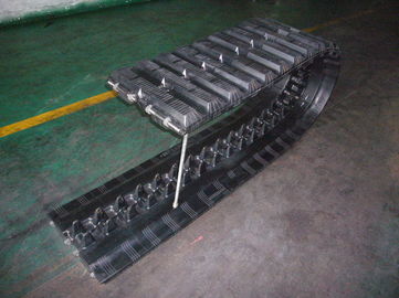 قطعات لاستیکی Segmentized سنگین 450x110 wtih طول انعطاف پذیر برای خودرو نظامی