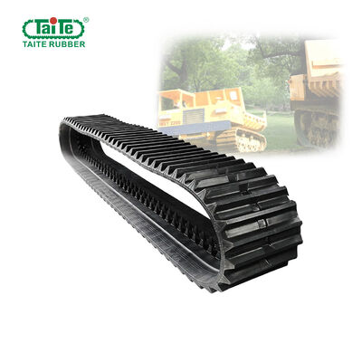 قیمت خوب تراک‌های لاستیکی تجهیزات سنگین میتسوبیشی 800x150x68 میلی‌متر با فناوری ضد لرزش و گواهی ISO9001:2015 برای دامپر آنلاین