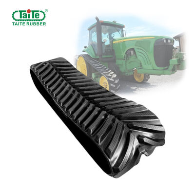 قیمت خوب 25 اینچ عرض تراک های لاستیکی کشاورزی برای تراکتورهای جان Deere تراکم 8000T TF25 