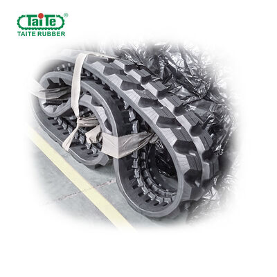 قیمت خوب 500x92x82 سایز ریل های لاستیکی با فن آوری ضد ارتعاش و وزن سبک برای Kobelco SK120 و CAT 312 BSR آنلاین